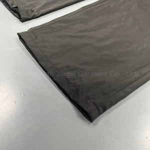 Dongguan Manufacturer Custom Casual Waterproof Outdoors Windbreaker Polyester Trousers Blank Embroidery <strong>Nylon</strong> <strong>Track</strong> <strong>Pants</strong> Men
