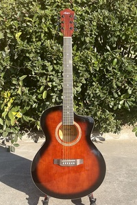 איירסי מותג חום צבע <span class=keywords><strong>40</strong></span> אינץ jf cutawn גיטרה אקוסטית עם כל lindenwood - Product Image 2