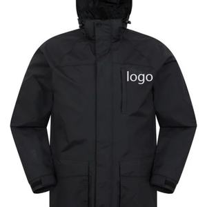 Chaquetas Funcionales Impermeables y Resistentes al Viento de Nailon con Logotipo Personalizado del Fabricante para Hombre - Product Image 4