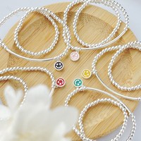 Dylam Accessoires Bracelet Jonc Plaqué Or 18K, Ensemble de Bracelets de Cheville avec Breloques Lettres Initiales A-Z, Pendentif Maillon Cubain pour Femme