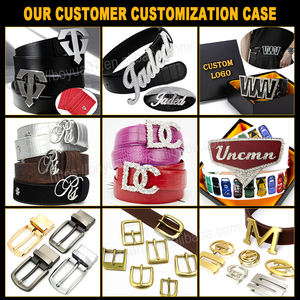 Ceinture en cuir pour homme <span class=keywords><strong>de</strong></span> style cowboy, avec boucle en plaque 3D <span class=keywords><strong>de</strong></span> logo <span class=keywords><strong>de</strong></span> créateur <span class=keywords><strong>de</strong></span> style gothique, ornée <span class=keywords><strong>de</strong></span> strass/perles incrustés à la main, rose/noir, personnalisable - Product Image 3