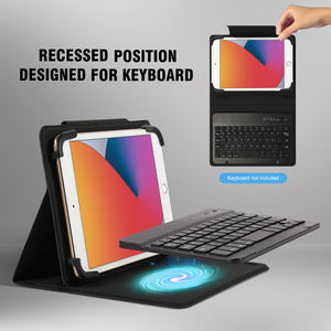 Custodia per tastiera rimovibile in folio universale per 10.9 di <span class=keywords><strong>4</strong></span>/5 d'aria <span class=keywords><strong>ipad</strong></span> e 11/12.9 custodia per tastiera magnetica con <span class=keywords><strong>dimensioni</strong></span> universali - Product Image 4