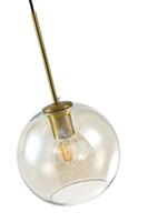 Lampe industrielle moderne à tête unique pour restaurant, luminaire de plafond, lustre, lampe d'escalier, lampe de bar à café, lampe suspendue en verre