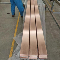 Barre de cuivre à prix d'usine 1kg 10mm, barre plate ronde en cuivre, lingot de cuivre 99,9% pur, bandes de cuivre avec service de découpe à vendre