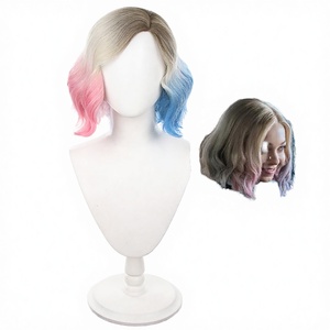 Parrucche Cosplay Ainizi Enid in Fibra Resistente alle Alte Temperature, Ondulate, Ispirate alla Serie TV Addams Family per Halloween - Product Image 4