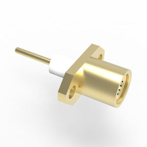 <span class=keywords><strong>BMA</strong></span> ตัวเชื่อมต่อโคแอกเซียล RF แบบเลื่อนได้แบบตรงตัวยึดหน้าแปลนฉนวน PTFE ชุบทองทองเหลือง - Product Image 3