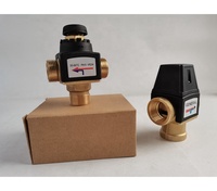 Vanne de mélange thermostatique numérique automatique de refroidissement et de chauffage Dn25, régulateur d'eau chaude et froide intelligent pour chaudière, contrôle du prix