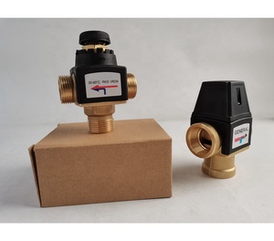 Vanne de mélange thermostatique numérique automatique de refroidissement et de chauffage Dn25, régulateur d'<span class=keywords><strong>eau</strong></span> chaude et froide intelligent pour chaudière, contrôle du prix - Product Image 4