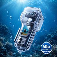 Boîtier étanche 60m/196ft pour la plongée sous-marine avec Insta360 Luna Ultra