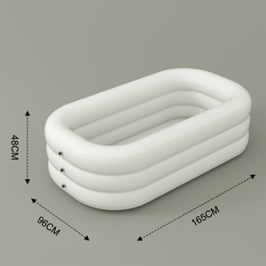 Grande baignoire à glace gonflable en PVC pour extérieur, jardin, piscine pour adultes, grande piscine gonflable en PVC pour enfants et adultes - Product Image 2