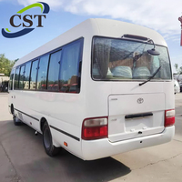 Mini-bus de luxe à essence Toyo-Ta coaster 30 places Siège Toyo Ta 25 places Bus coaster à vendre