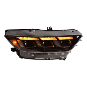 Faros Delanteros para DOS <span class=keywords><strong>Mustang</strong></span> 2015-2017, Actualización LED, Lámparas Delanteras Modificadas, Luz de Señal de Giro Dinámica, Luz de Freno para Ford, Accesorios de Ensamblaje DRL - Product Image 6