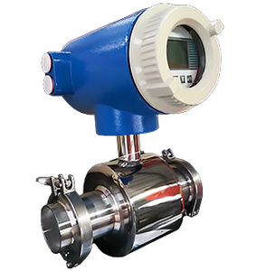 Débitmètre sanitaire DN50 de qualité alimentaire pour eau et lait, avec raccord Tri-Clamp 1,5 pouce DN25 - Product Image 2