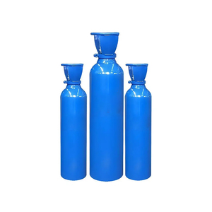 Cilindros de gás de aço sem emenda personalizados do hélio 200Bar do oxigênio da cor dispositivo médico industrial com padrão do ISO/GB - Product Image 1