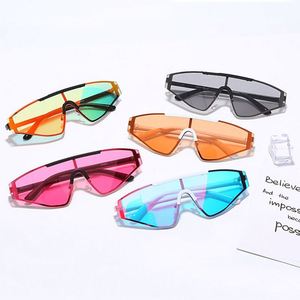 Gafas de Sol de Moda Vintage con Protección UV400, Lentes de Una Pieza, para Mujer, 2021 - Product Image 4