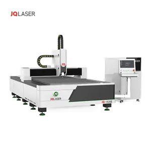 Jinan JQ 1530E Mesin Pemotong Laser Serat Portabel Potongan Pelat Bahan Logam Ekonomis Berguna Efisiensi Tinggi