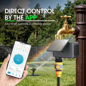 Programmateur d'arrosage WiFi à connexion directe solaire pour petits jardins, pelouses, plantes en pot, patios, et irrigation goutte à goutte - Product Image 6