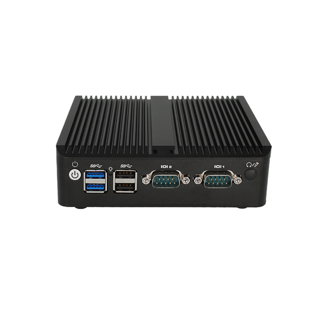 Factory OEM Mini PC J6412 Chip Integrated Graphics HD Mini-PCIe Linux Support Industrial