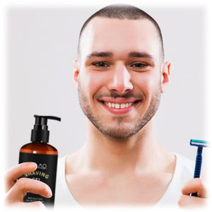 Gel de Afeitar con Logo para Hombre, Ligero, No Grasoso, Fácil de Enjuagar, Mantiene la Barrera de Hidratación Natural de la Piel - Product Image 4