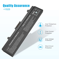 Batterie intégrée haute capacité pour ordinateur portable, pour Dell Inspiron 1545, 1526, 1525, pp44l, PP29L