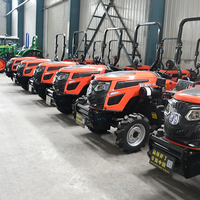 Livraison gratuite Tracteur agricole diesel 4x4 Epa 50hp 80hp 100hp 120hp 180hp Kirghizistan Ce Tracteur agricole 4 roues