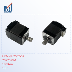 Moteur pas à pas hybride NEMA 8 biphasé personnalisé CE ISO ROSH, couple élevé, alimentation CC 3,75 V, angle de pas 1,8°, garantie 12 mois pour CNC - Product Image 2