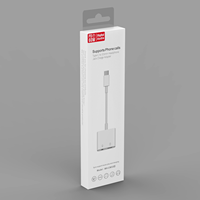 Câble de chargeur adaptateur Audio 2 en 1 pour Apple Dual Light ning, adaptateur de prise Aux pour iPhone6/7/8/X/11/12