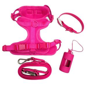 Correa para Perro Impermeable Personalizada, Juego de Arnés para Perro de PVC y Poliéster, Dispensador de Bolsas para Excrementos de Mascotas, Juego de <span class=keywords><strong>Collar</strong></span> y Correa para Perro - Product Image 5
