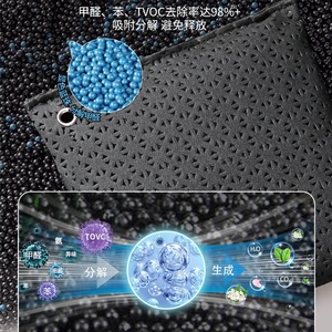 Sac de charbon actif Daisheng 400g à suspendre pour voitures neuves, élimination du formaldéhyde, double usage - Product Image 5