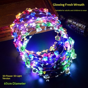 Serre-tête lumineux, bandeau, accessoire de fête, coiffe festive, serre-tête décoratif - Product Image 2