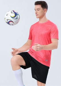 Kualitas tinggi cepat kering ungu merah putih kustom RONALDO kaus latihan sepak bola pakaian seragam sepak bola set kaus untuk pria - Product Image 4