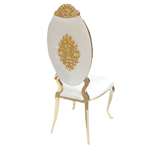 Silla <span class=keywords><strong>de</strong></span> comedor dorada <span class=keywords><strong>de</strong></span> diseño moderno <span class=keywords><strong>de</strong></span> acero inoxidable para <span class=keywords><strong>alquiler</strong></span> <span class=keywords><strong>de</strong></span> <span class=keywords><strong>eventos</strong></span> - Product Image 1