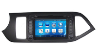 Tablette Android Auto 7 pouces Lecteur multimédia de voiture GPS OLED KIA PICANTO MORNING 2004-2010 8 cœurs 1280*720 4G LTE Apple CarPlay
