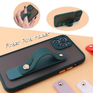 Soporte de Anillo de Silicona para Teléfono Móvil, Adhesivo para el Tablero Trasero del Vehículo, Accesorio para <span class=keywords><strong>iPhone</strong></span>, para Usar en la Cama - Product Image 5