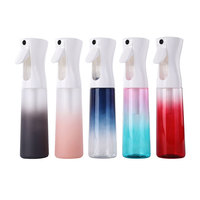 200ml 300ml 16oz (500ml) PET Zwarte Reinigingsflessen met Spuitkop en Aangepast Logo