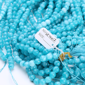 Perles de pierres précieuses œil-de-chat saphir et rubis en gros 2026, copeaux bleu-vert, qualité AAA, polies et de 8 mm de hauteur - Product Image 5