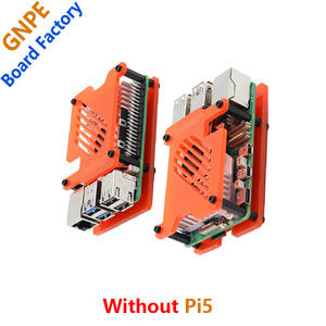 Raspberry <span class=keywords><strong>Pi</strong></span> 5 Estuche acrílico transparente esmerilado con compatibilidad con ventilador enfriador activo - Product Image 3