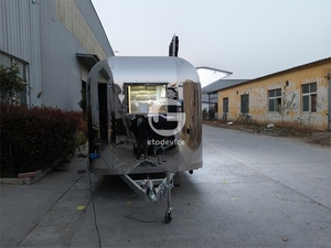 Modèle en acier inoxydable de <span class=keywords><strong>5</strong></span> m de long <span class=keywords><strong>camion</strong></span> alimentaire <span class=keywords><strong>pour</strong></span> la vente de remorque alimentaire personnalisée - Product Image 5