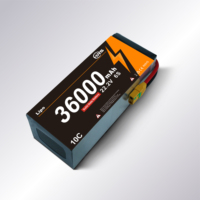 Аккумулятор твердотельный 350 Втч/кг 36 Ач 6S 12S 14S 24S 36000 мАч для БПЛА, дронов дальнего радиуса действия, вертикального взлета и посадки