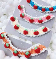 Bandanas pour animaux de compagnie bavoirs chat dentelle écharpe colliers motif imprimé fée princesse écharpes pour chiens chats salive serviette pour les soins des animaux de compagnie