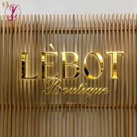 Enseigne lumineuse publicitaire extérieure à LED, lettres 3D en acrylique, logo personnalisé, enseigne électronique pour devanture de magasin