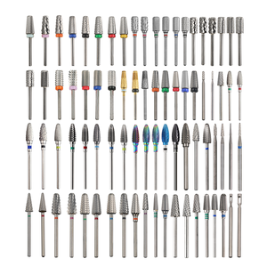 Taladro rotativo de carburo para manicura, Lima eléctrica profesional de 3/32 pulgadas - Product Image 1