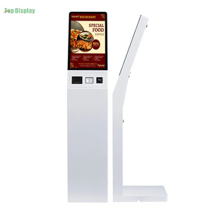 32 inch hình chữ L không thấm nước tự phục vụ đặt hàng và thanh toán thiết bị đầu cuối <span class=keywords><strong>kiosk</strong></span> - Product Image 3