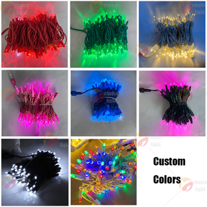 Guirnalda de Luces <span class=keywords><strong>LED</strong></span> Cálidas Amarillas con Clasificación IP67, las Más Vendidas para Decoración Navideña de Interiores, Jardines y Paisajes - Product Image 5