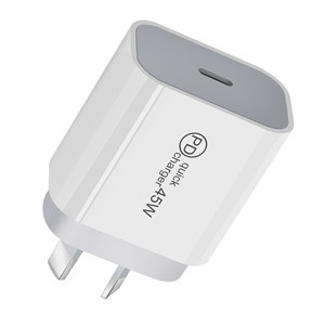 อะแดปเตอร์ชาร์จเร็ว 45W PD แบบ Type-C ปลั๊ก EU สำหรับชาร์จแล็ปท็อปและโทรศัพท์มือถือ - Product Image 4