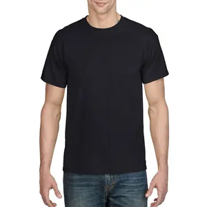250gsm 100% Katoen Aangepaste Logo Shirts Printing Lege Korte Mouwen Mannen T-shirt Met Ontwerp