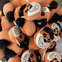 JINRUNAN personnalisé kawaii fait à la main sourire bao boulette jouets en peluche sur mesure