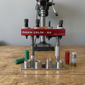 Prensa Inteligente para Recarga de Cartuchos (Sin Engarzadores) 6X Acero Duradero 5 Ranuras Suaves Oren Celik Makina ORM209 - Product Image 6