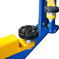 HuaTong ZCS-4537 Pont élévateur hydraulique à deux colonnes 4,5T, hauteur de levage 1800mm, double vérin, norme CE pour atelier