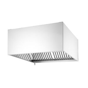Campana Extractora de Pared Atornillada HENDI para Cocina Comercial, Fabricación en Acero, 1005x1000x(H)450mm, Sin Iluminación - Product Image 1